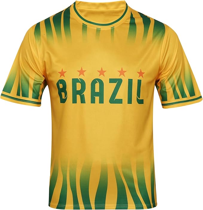 BRAZIL Fan Soccer Jersey for 2026 World Cup Fan Soccer Jersey