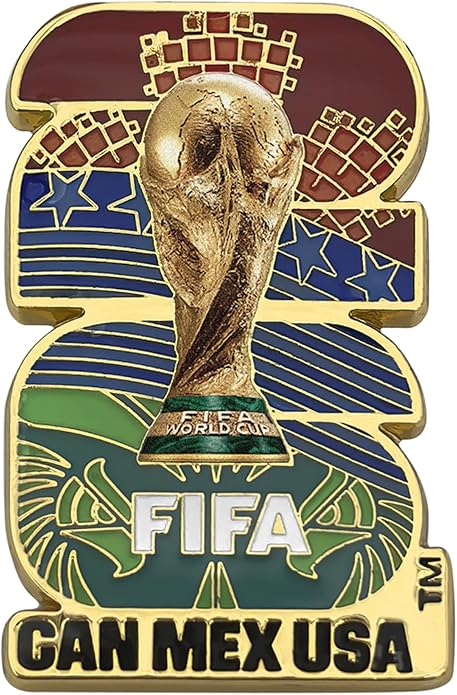 Official FIFA World Cup 2026 Edition Specialty Pins - Historical - Timeless Collectors Item - Premium Weighted Zinc Alloy