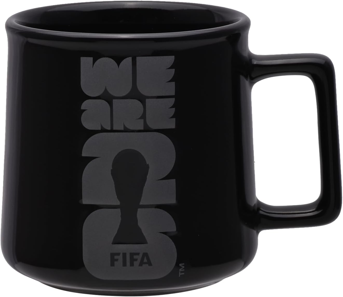 Officially Authorized FIFA World Cup 2026 - “WE ARE 26” - 16oz Oversized Ceramic Mug – FIFA Trophy Design Collectible Coffee Cup - Match Day Celebration